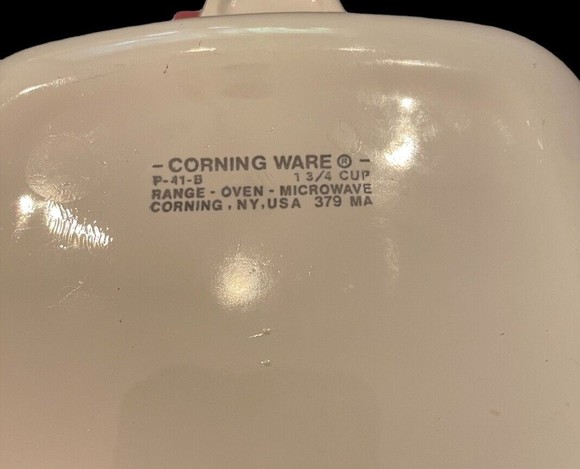 Set of 2 Corning Ware Spice of Life P-41-B Petite Pans 1 3/4 Cup - No Lids - Picture 8 of 9